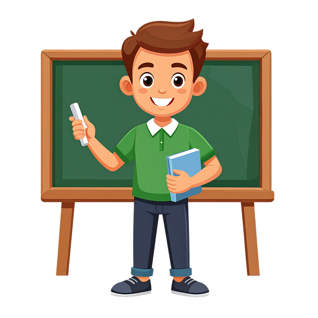 Lehrer und Schüler im modernen Klassenzimmer bei der gemeinsamen Arbeit